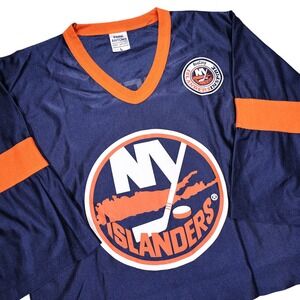 PARK ANTONY Boys L New York Islanders #39 Rick DiPietro NHL Hockey Jersey SIGNED